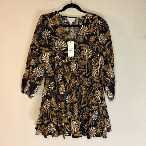 NWT Cleobella Tilda Mini Dress Magnolia Floral Size M - Picture 2 of 7